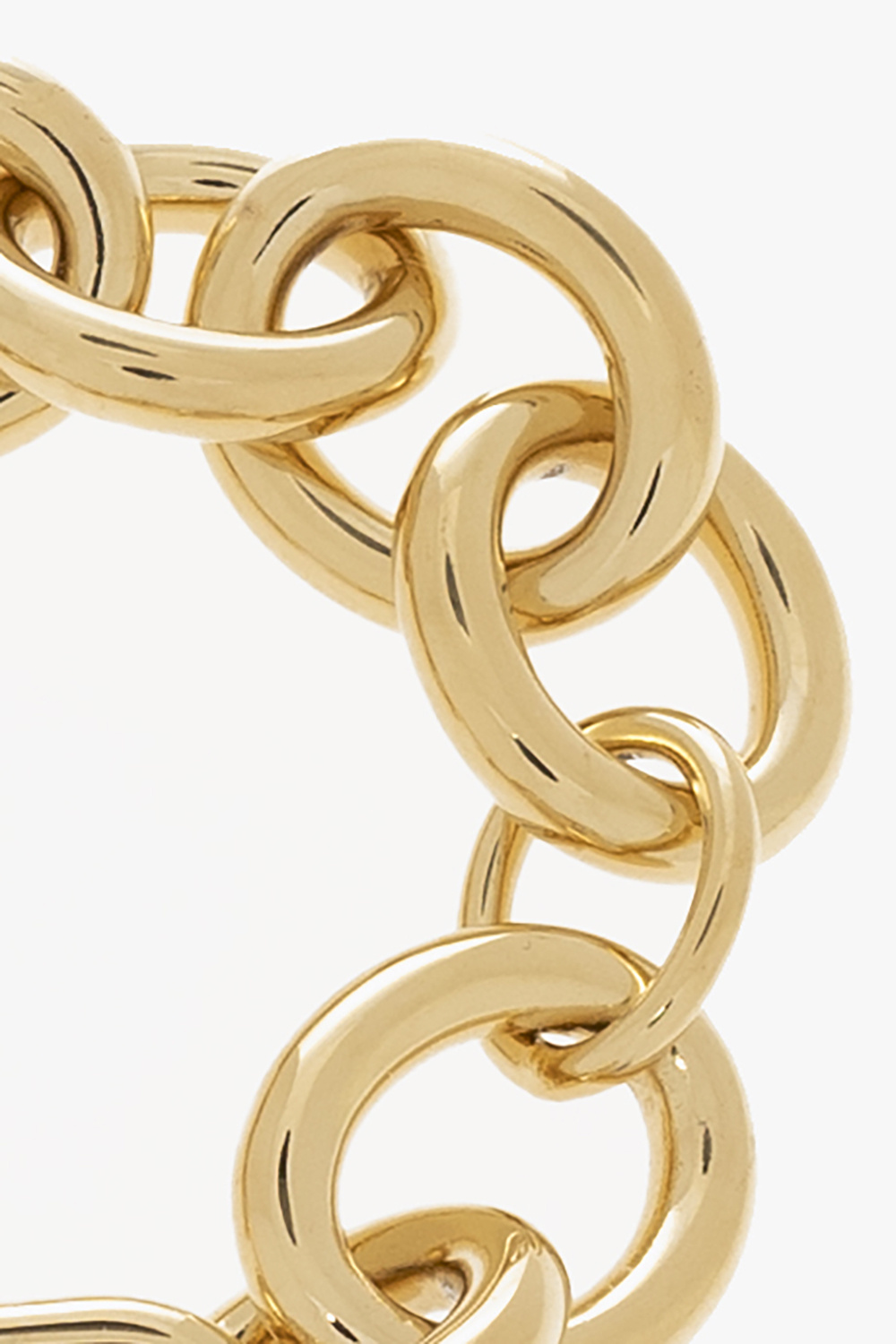 Gold Brass bracelet JIL SANDER - SchaferandweinerShops Sweden